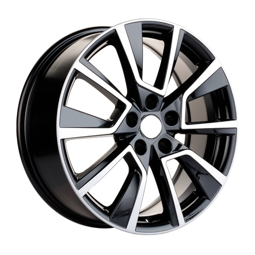 9.0X18" PCD 5x112 Kormetal Jant DY1078 Black Diamond ET48 66.6 mm