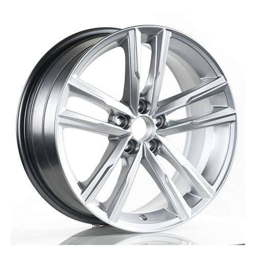 9.0X18" PCD 5x120 Truva Wheels 144 Silver ET40 72.6 mm