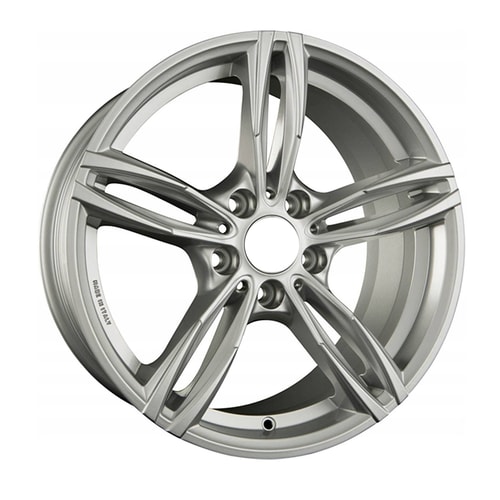 9.0X18" PCD 5x120 Truva Wheels 5003 Silver ET50 72.6 mm