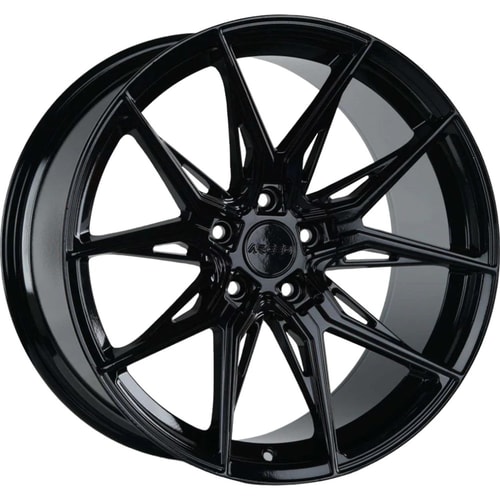 9.0X20" Arceo Wheels ARC 20177 Glossy Black PCD 5x120 ET30