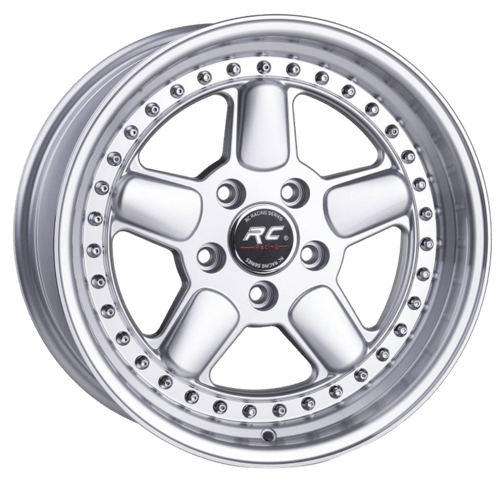 9.5X17" PCD 5x120 Truva Wheels 150 Silver Lip Polish ET20 72.6 mm
