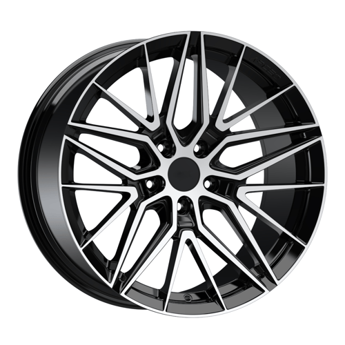9.5X19" Arceo Wheels ARC 19193 Black Diamond PCD 5x112 ET40