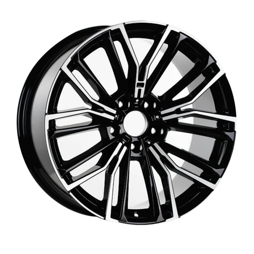 9.5X19" EMR Wheels EMR 19181 Black PCD 5x120 ET40