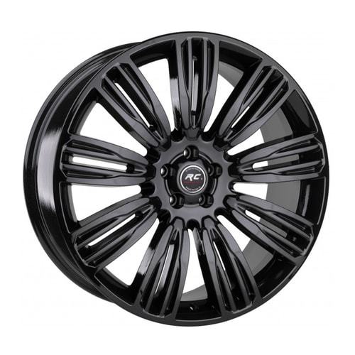 9.5X22" PCD 5x120 Truva Wheels 159 Black Finish ET45 72.6 mm