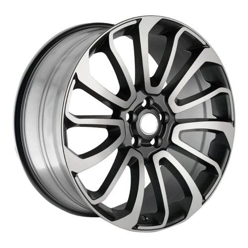 9.5X22" PCD 5x120 Truva Wheels 959 Gun Metal Grey Finish ET45 72.6 mm