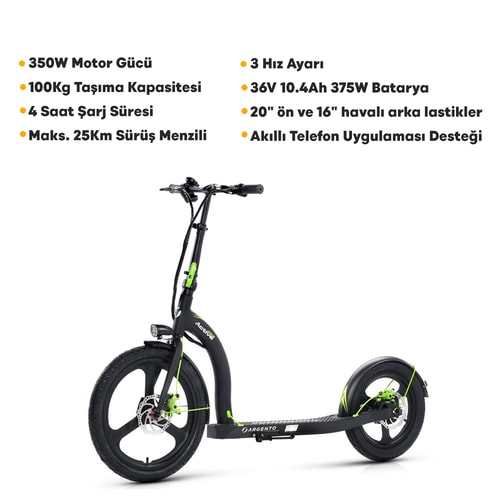 Argento Active Bike Elektrikli Scooter