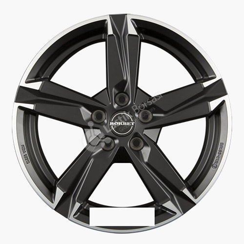8.0X18" Jant Borbet T10 MB PCD 5x108 ET45