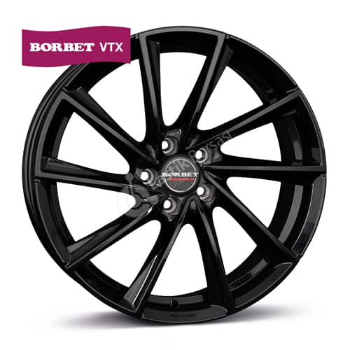 8.0X18" Jant Borbet VTX BL PCD 5x115 ET38