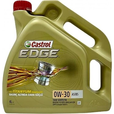 Castrol EDGE 0W-30 A5/B5 4 Litre Motor Yağı