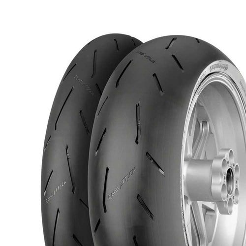 190/55R17 75W Continental Race2soft Contiraceattack 2