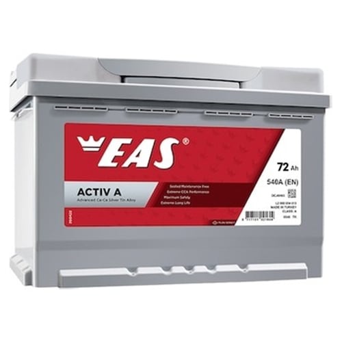 12V 72Ah EAS Akü Activ A