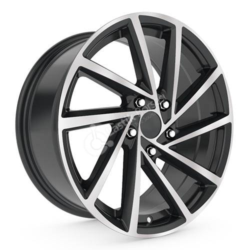 7.5X17" EMR Wheels DY227 BM PCD 5X100 ET35