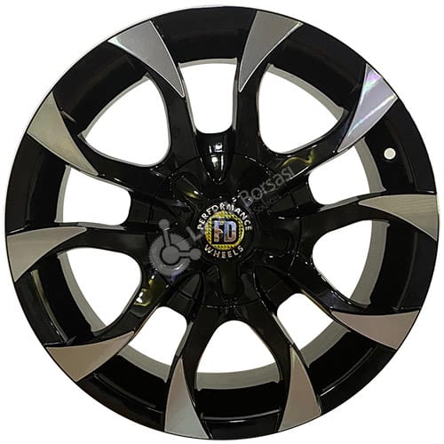 8.0X18" FD Wheels FD 802 BD Jant PCD 5x108 ET42