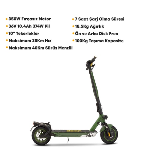 Jeep 2xe Adventurer Elektrikli Scooter
