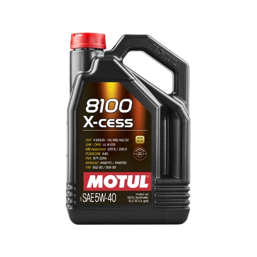 MOTUL 8100 X-Clean 5W-40 5 Litre Motor Yağı