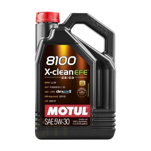 MOTUL 8100 X-CLEAN EFE 5W-30 5 Litre Motor Yağı
