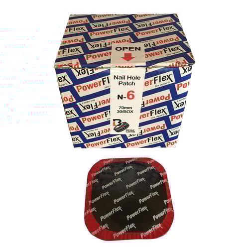 N6 (70 mm ) PowerFlex Çivi Deliği Yamaları  30 Adet