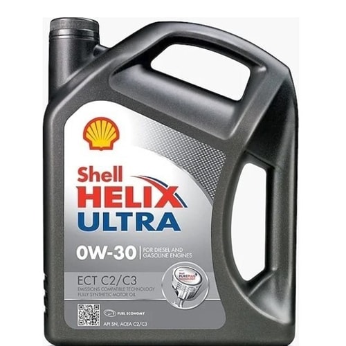 SHELL Helix Ultra ECT C2/C3 0W-30 5 Litre Motor Yağı