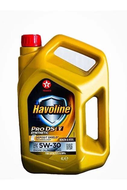 Texaco Havoline Prods V 5W-30 4 Litre Motor Yağı