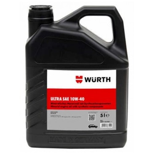 Würth Motor Yağı Ultra 10W-40 (Binek Araç) 5LT